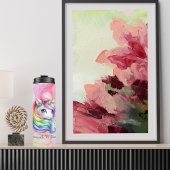 Rainbow Unicorn Design met aangepaste naam Thermosbeker