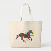 Rainbow Unicorn Geweldige Tas (Voorkant)