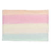 🦄 Rainbow Unicorn Girl Kussensloop (Achterkant)