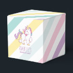 Rainbow Unicorn Girls Birthday Bedankdoosjes<br><div class="desc">Deze mooie favoriete hokjes hebben een schattig eenhoornthema en zijn de perfecte aanvulling op je verjaardagsfeest!</div>