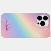 Rainbow Unicorn Glitter Case-Mate iPhone Case (Achterkant (horizontaal))