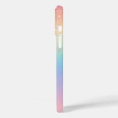 Rainbow Unicorn Glitter Case-Mate iPhone Case (Achterkant / Links)