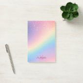 Rainbow Unicorn Glitter Post-it® Notes (Kantoor)