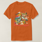 Rainbow Unicorn Immunoloog T-shirt (Design voorkant)