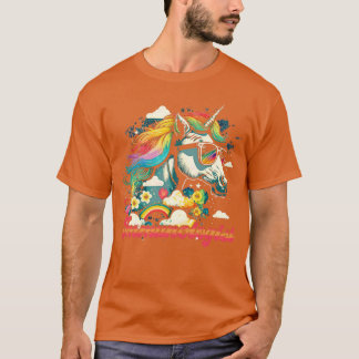 Rainbow Unicorn Immunoloog T-shirt