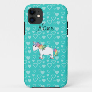Rainbow unicorn iphone 5 hoesje