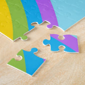 RAINBOW UNICORN JIGSAW PUZZLE LEGPUZZEL (Zijkant)