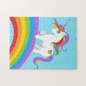 RAINBOW UNICORN JIGSAW PUZZLE LEGPUZZEL (Horizontaal)