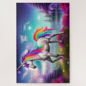 Rainbow Unicorn Jigzaag Puzzle Legpuzzel (Verticaal)