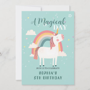 Rainbow Unicorn Kaart
