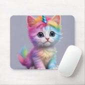 Rainbow Unicorn Kitten Muismat (Met muis)