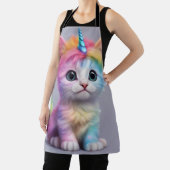 Rainbow Unicorn Kitten Schort (Insitu)