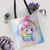 Rainbow Unicorn Kleurrijk Design Tas
