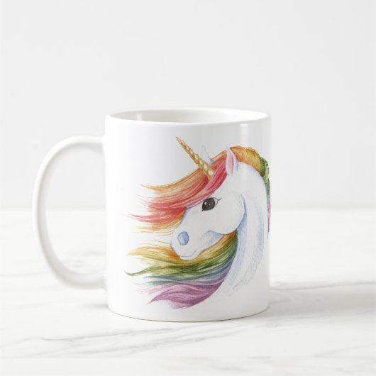 Rainbow Unicorn Koffiemok (Links)