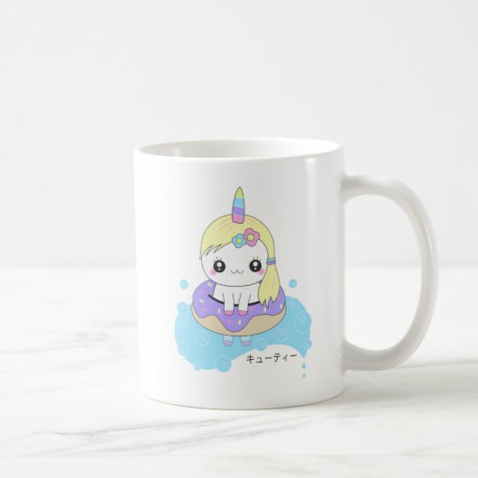 Rainbow Unicorn Koffiemok (Rechts)