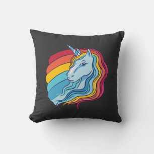 Rainbow Unicorn Kussen