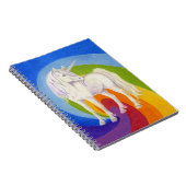 Rainbow Unicorn-laptop Notitieboek (Rechterzijde)