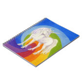 Rainbow Unicorn-laptop Notitieboek (Linkerzijde)