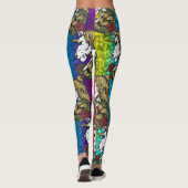Rainbow Unicorn Leggings (Achterkant)
