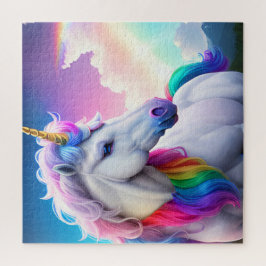 Rainbow Unicorn Legpuzzel