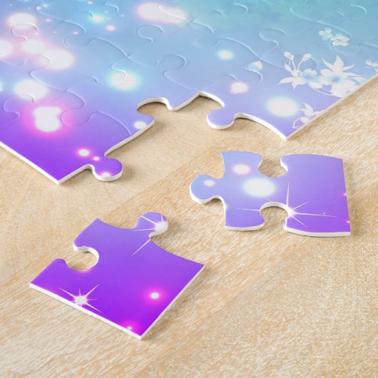 Rainbow Unicorn Legpuzzel (Zijkant)