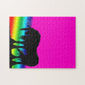 Rainbow Unicorn Legpuzzel (Horizontaal)
