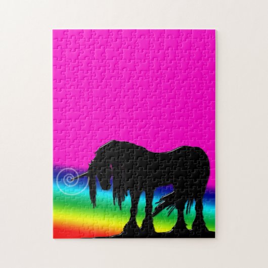 Rainbow Unicorn Legpuzzel (Verticaal)