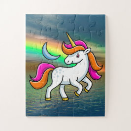 Rainbow Unicorn Legpuzzel