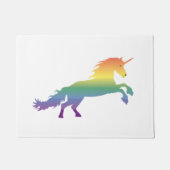 Rainbow Unicorn lgbt Deurmat (Voorkant)