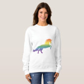 Rainbow Unicorn lgbt Trui (Voorkant volledig)