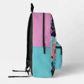 Rainbow Unicorn Magic Glitter Afdruknaam Rugzak (Links)