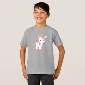 Rainbow Unicorn, Magic Unicorn, Cute Unicorn, Star T-shirt (Voorkant volledig)