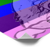 Rainbow Unicorn Magical LGBT Gay Pride Believe Poster (Hoek)