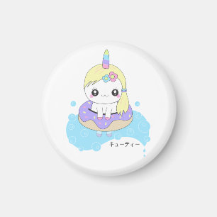 Rainbow Unicorn Magneet