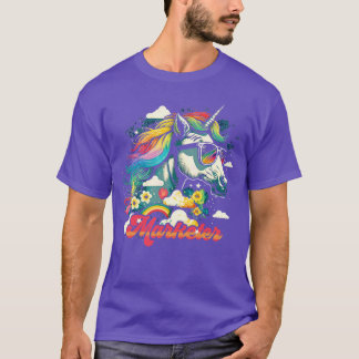 Rainbow Unicorn Marketer T-shirt