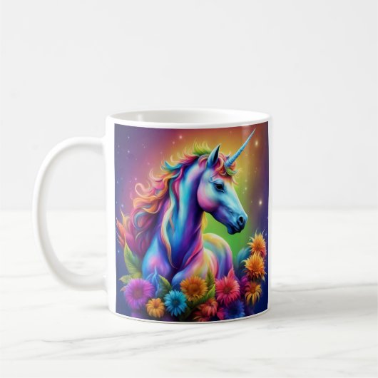 Rainbow Unicorn-Mok Koffiemok (Links)