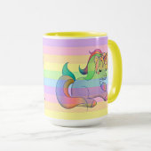 Rainbow Unicorn-Mok Mok (Voorkant rechts)