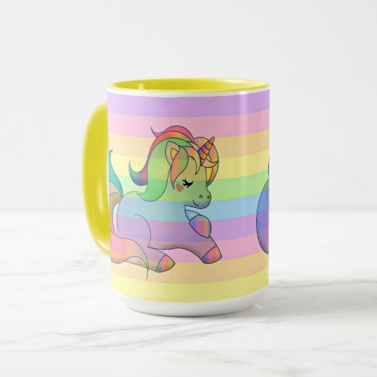 Rainbow Unicorn-Mok Mok (Voorkant links)
