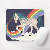 Rainbow Unicorn Mousepad Muismat (Met muis)