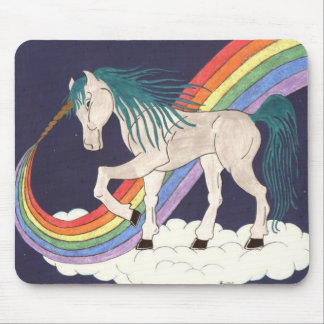 Rainbow Unicorn Mousepad Muismat