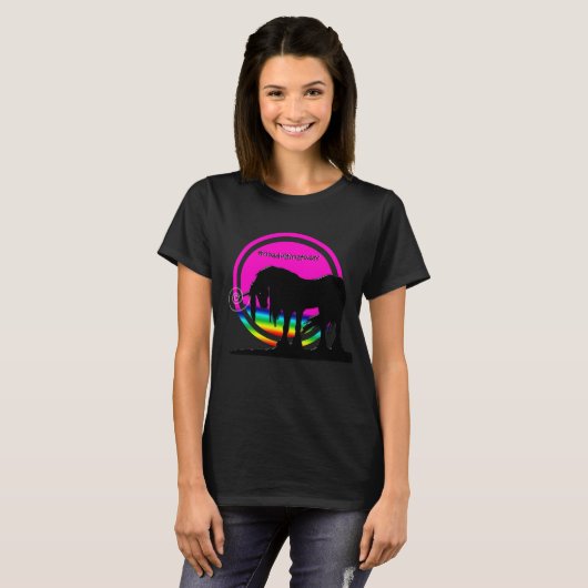 Rainbow Unicorn (#noadultingus vandaag) T-shirt (Voorkant volledig)