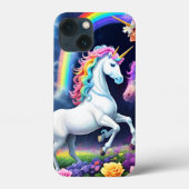 Rainbow Unicorn One Case-Mate iPhone Case (Achterkant)