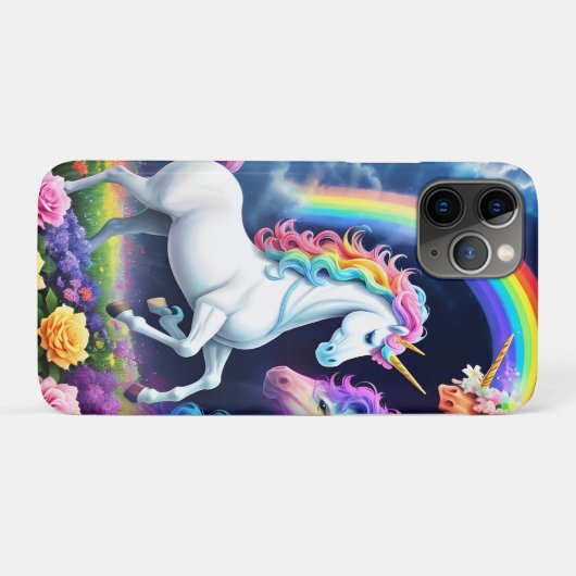 Rainbow Unicorn One Case-Mate iPhone Case (Achterkant (horizontaal))