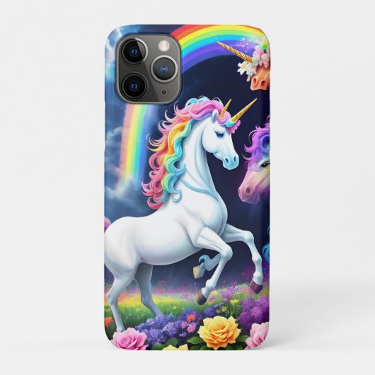 Rainbow Unicorn One Case-Mate iPhone Case (Achterkant)