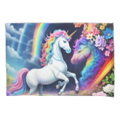 Rainbow Unicorn One Kussensloop (Voorkant)