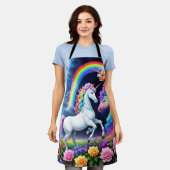 Rainbow Unicorn One Schort (Gedragen)