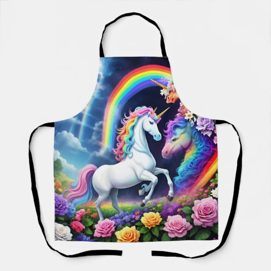 Rainbow Unicorn One Schort (Voorkant)