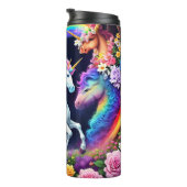 Rainbow Unicorn One Thermosbeker (Geroteerd rechts)