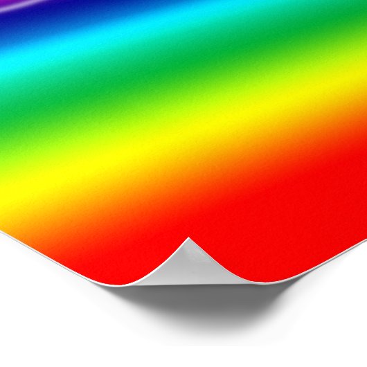 Rainbow Unicorn Party (algemeen) Poster (Hoek)