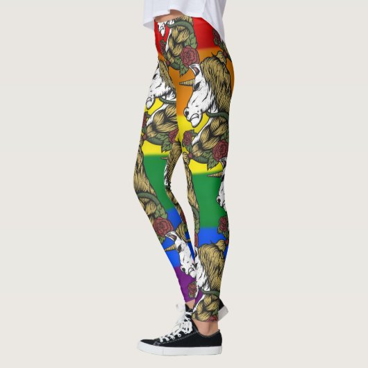 Rainbow Unicorn Party Leggings (Links)